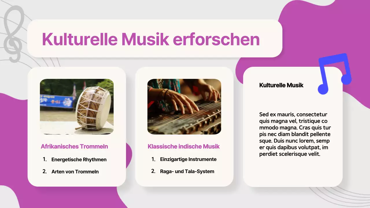 Lila Popmusik Melodienmacher Studienmaterialien