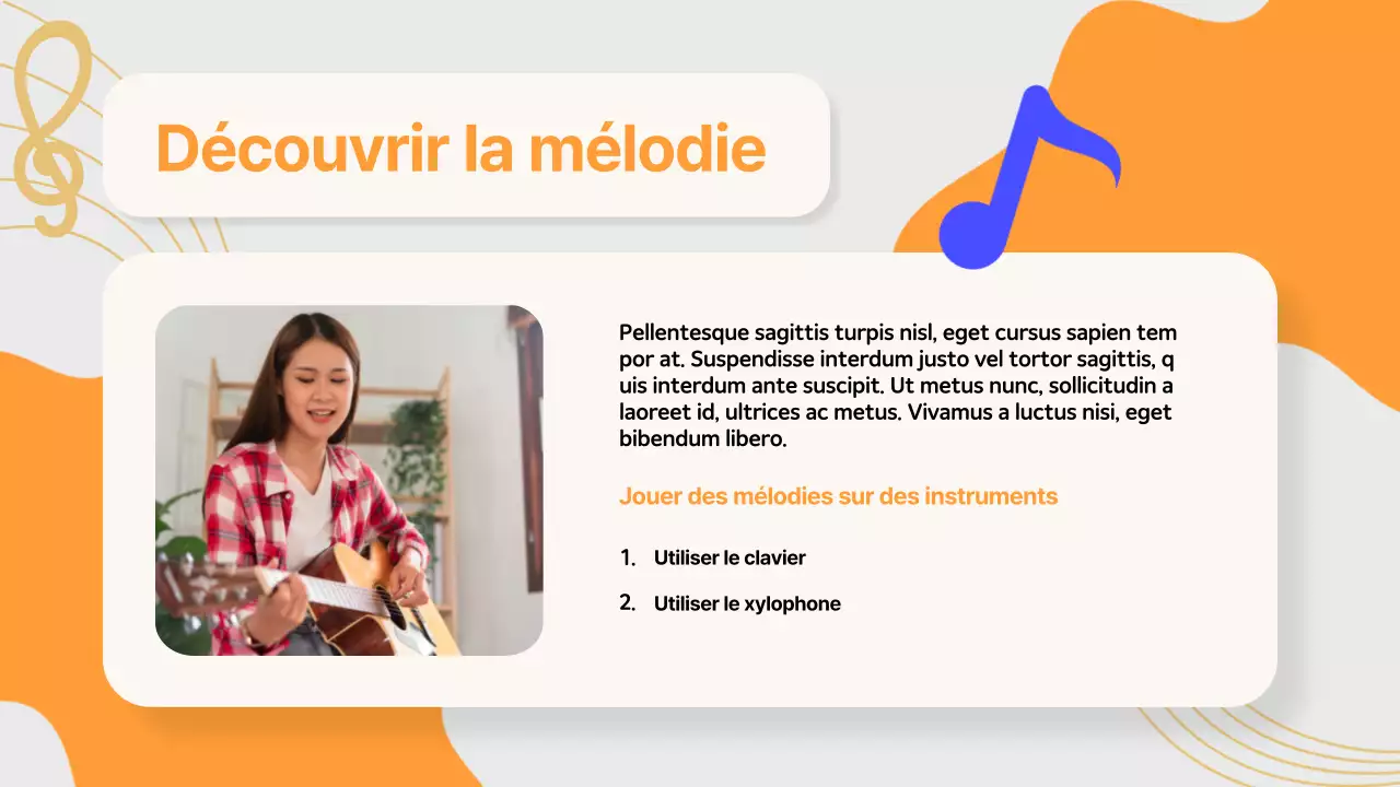 Purple Pop Music Melody Makers Study Materials