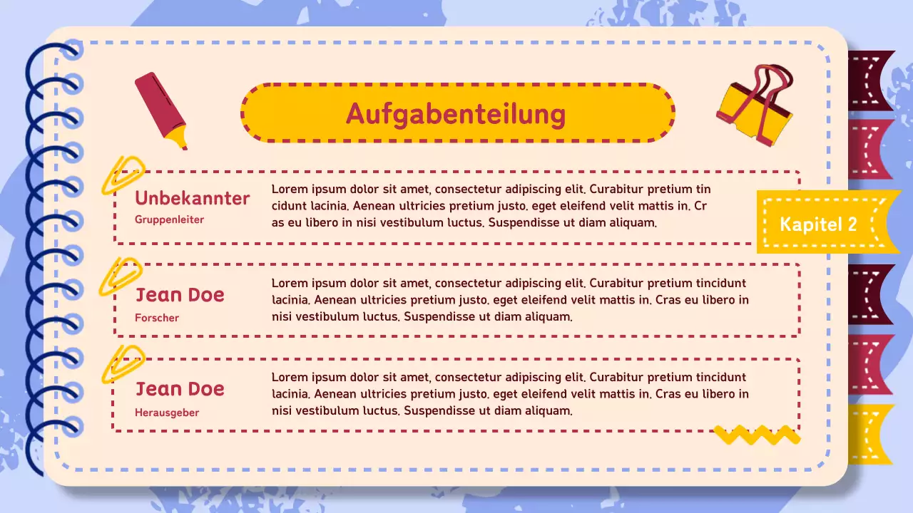 Lila Animation Gruppenprojekt Studienmaterial