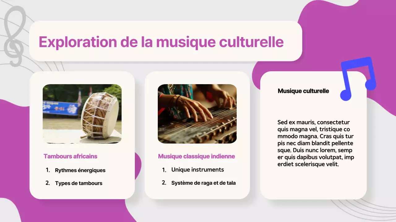 Purple Pop Music Melody Makers Study Materials