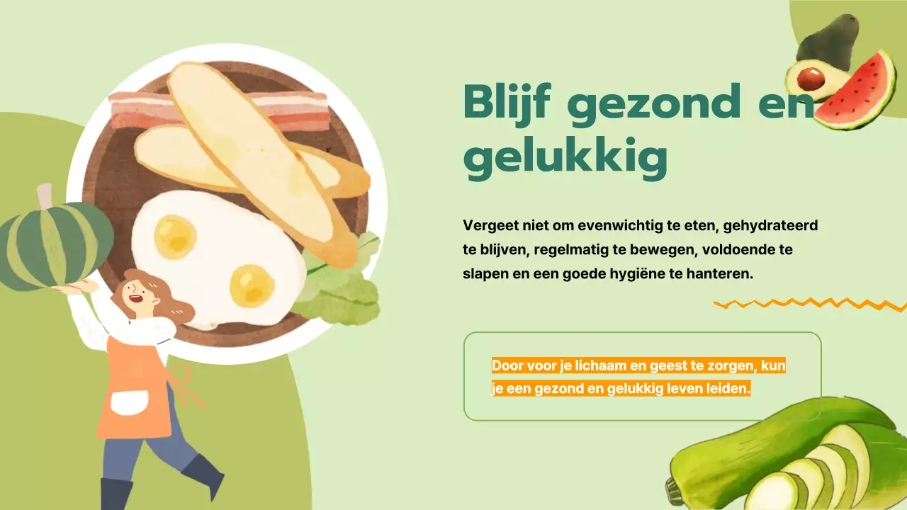 Lesmateriaal voor Green Simple Nutrition and Healthy Living