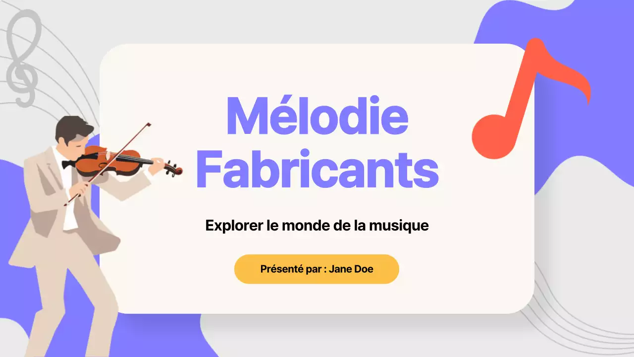 Purple Pop Music Melody Makers Study Materials