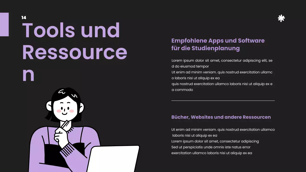 Lila Weiß Einfaches Strategisches Studium Unterrichtsmaterialien