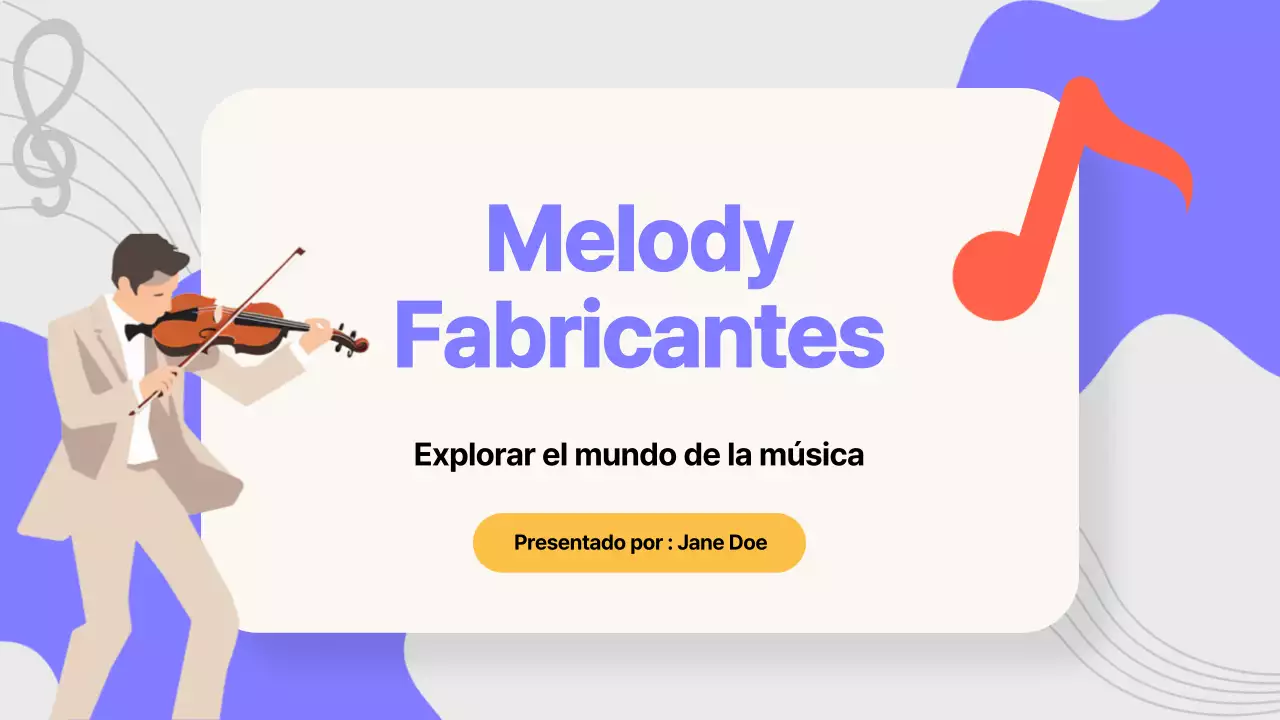 Purple Pop Music Melody Makers Material de estudio