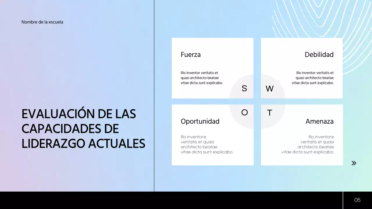 Plan de estudio moderno verde y azul Material de clase
