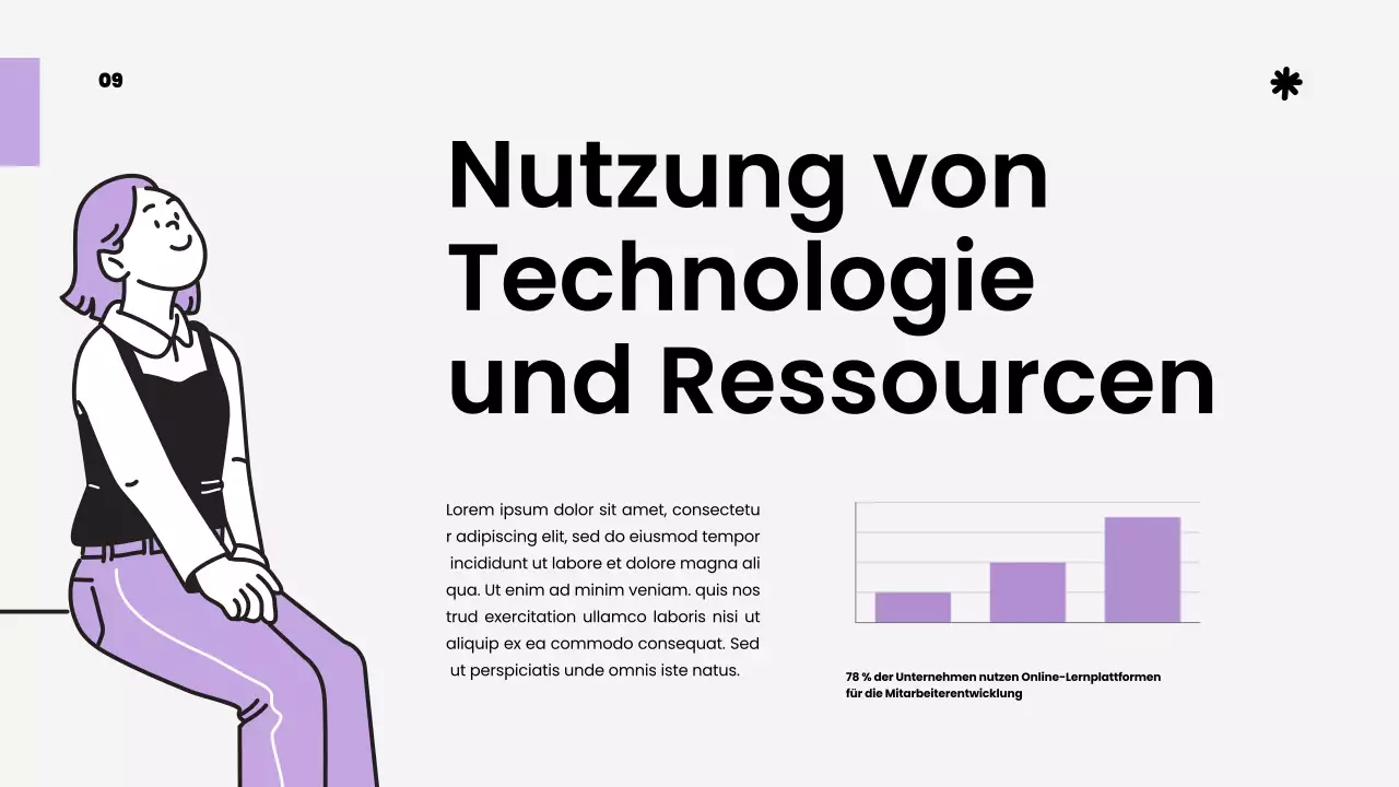 Lila Weiß Einfaches Strategisches Studium Unterrichtsmaterialien