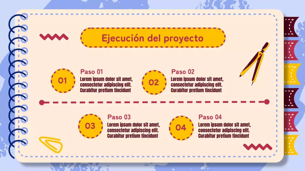 Material de estudio del proyecto de grupo de animación Purple