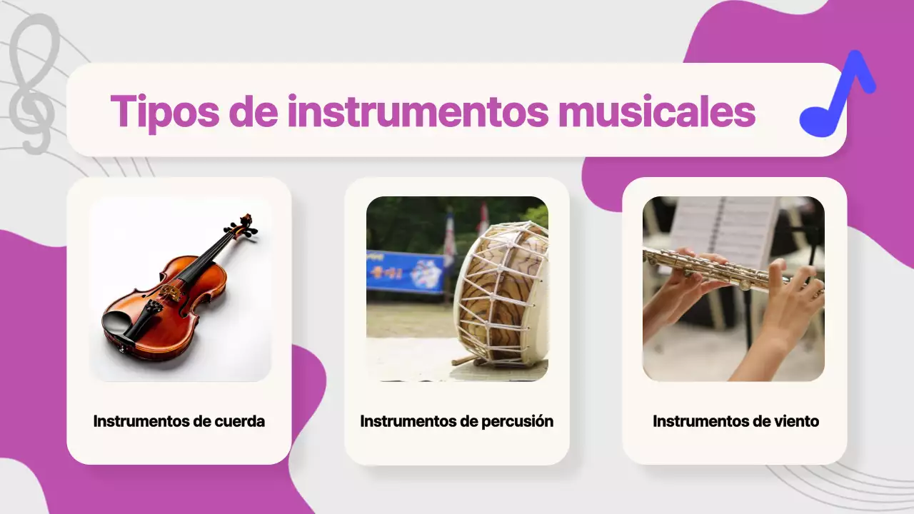 Purple Pop Music Melody Makers Material de estudio