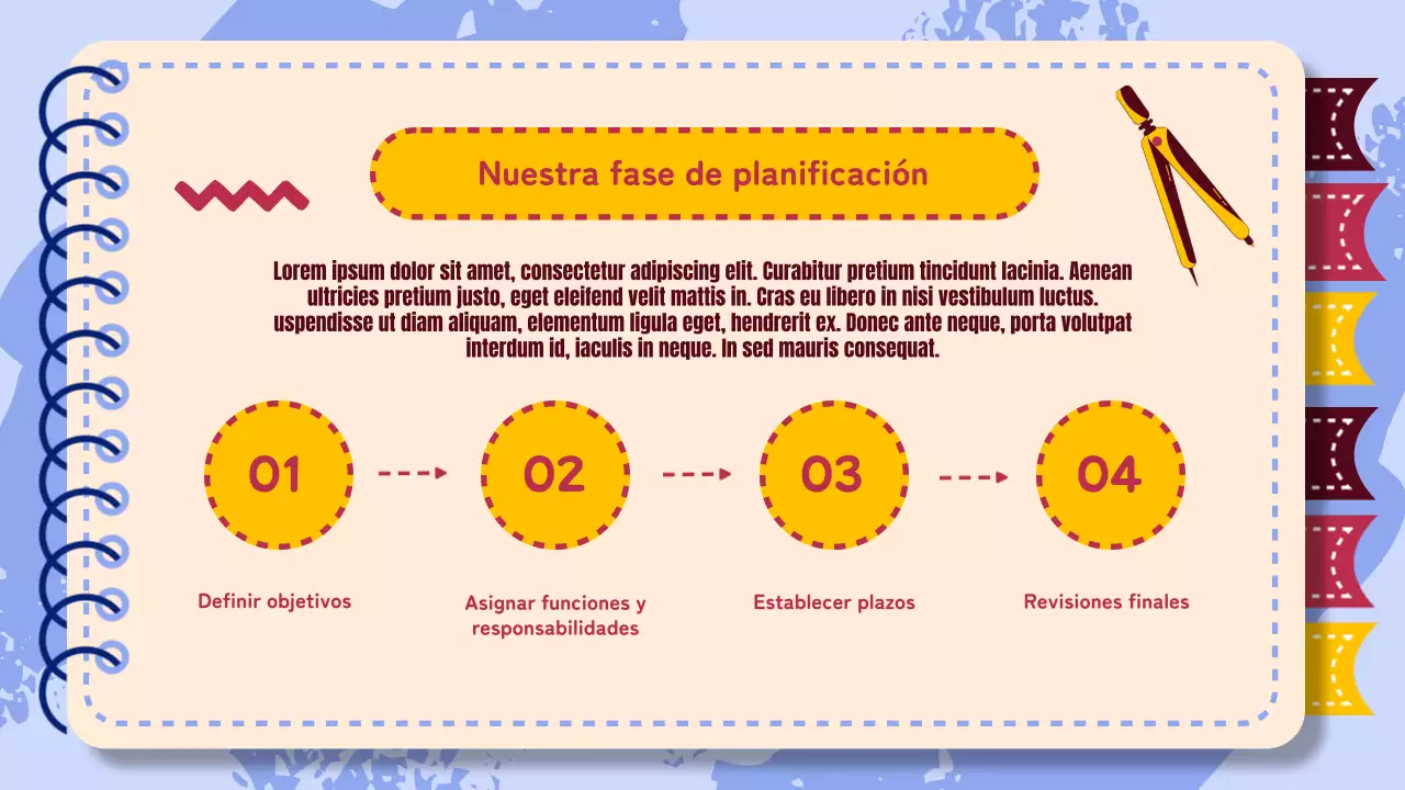 Material de estudio del proyecto de grupo de animación Purple