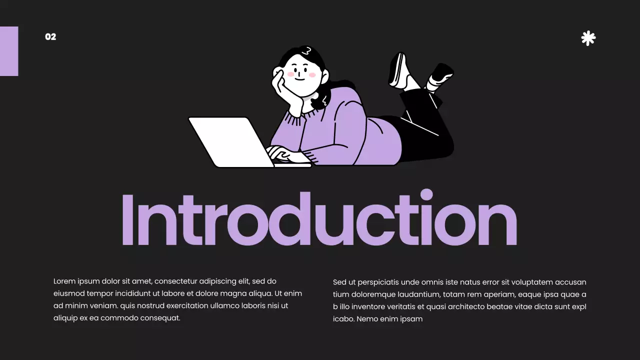 Purple White Simple Strategic Study Class Materials (matériel d'étude stratégique simple)