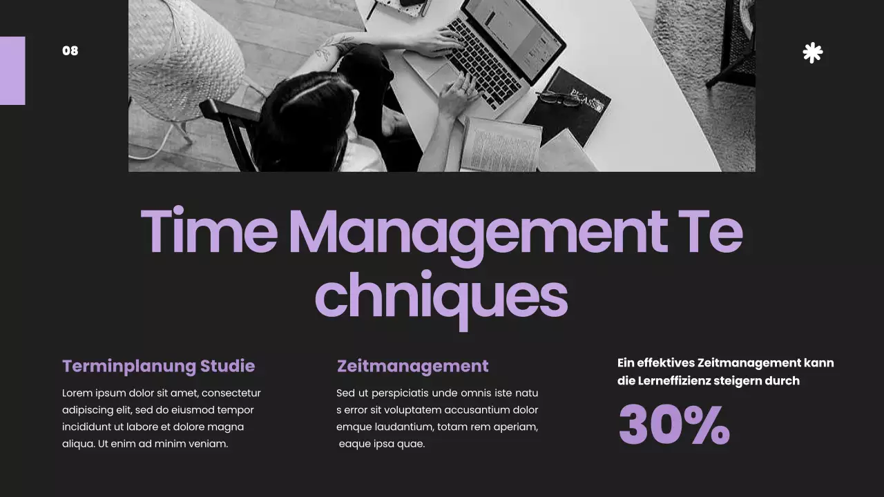 Lila Weiß Einfaches Strategisches Studium Unterrichtsmaterialien