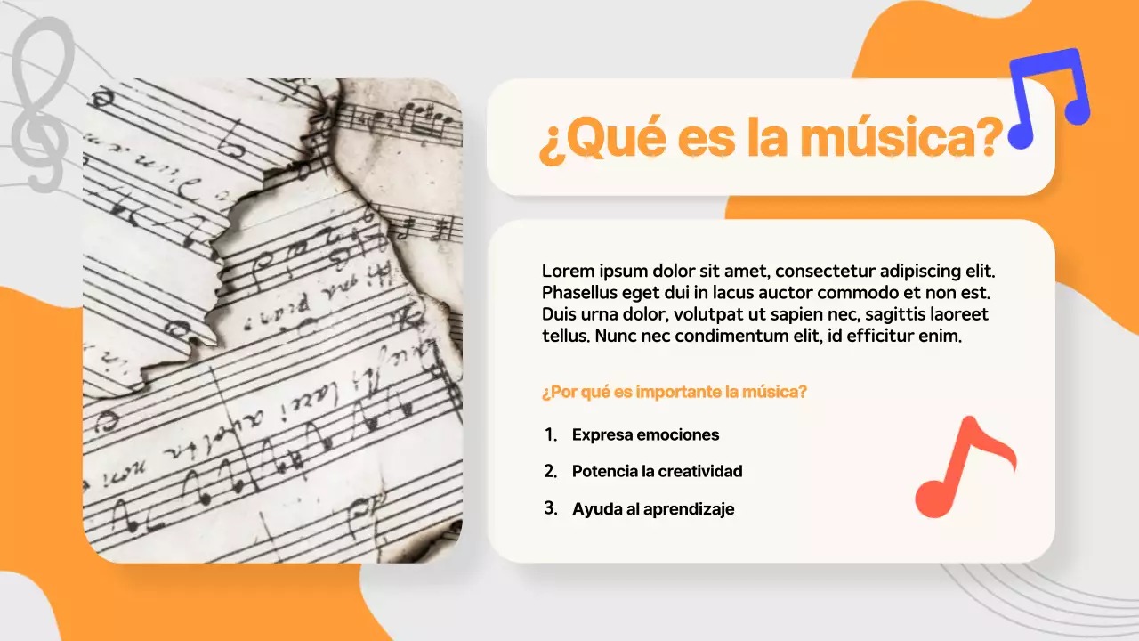 Purple Pop Music Melody Makers Material de estudio