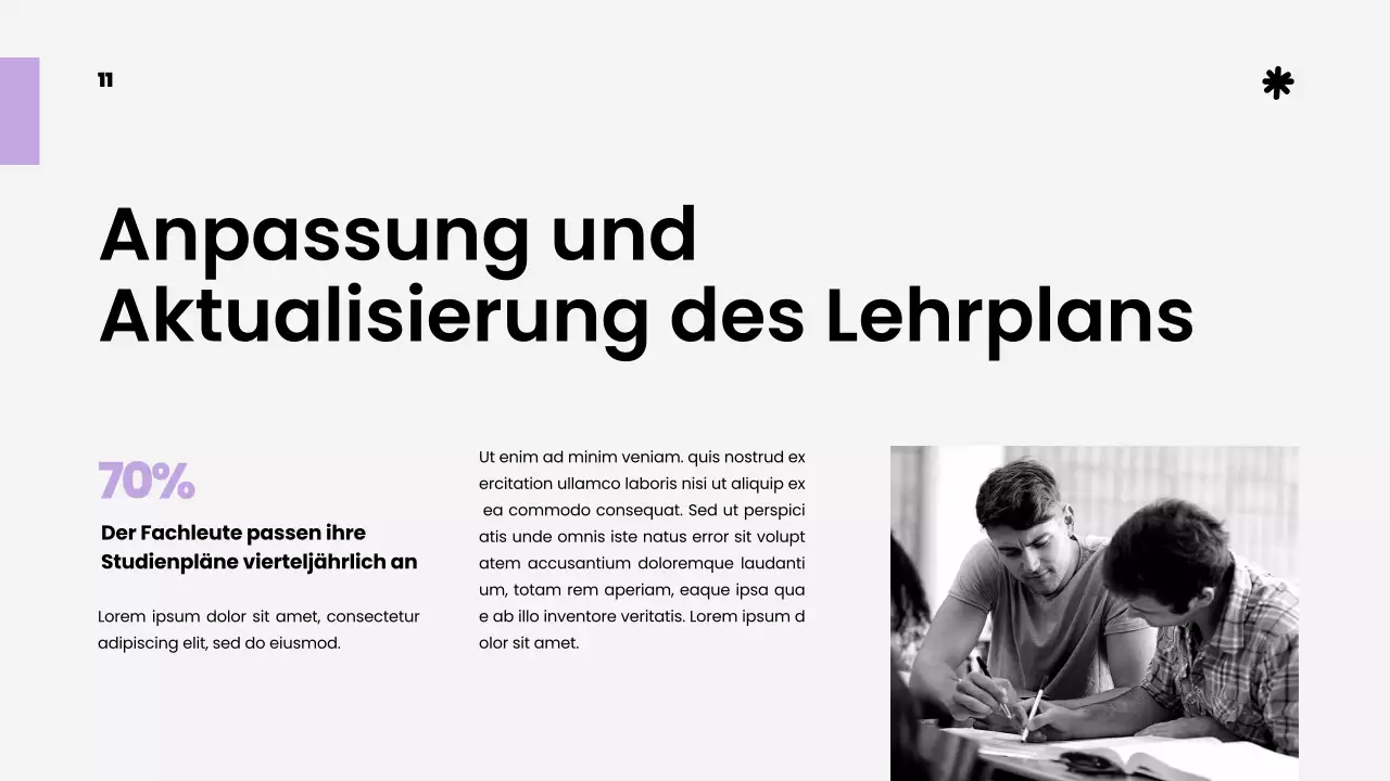 Lila Weiß Einfaches Strategisches Studium Unterrichtsmaterialien