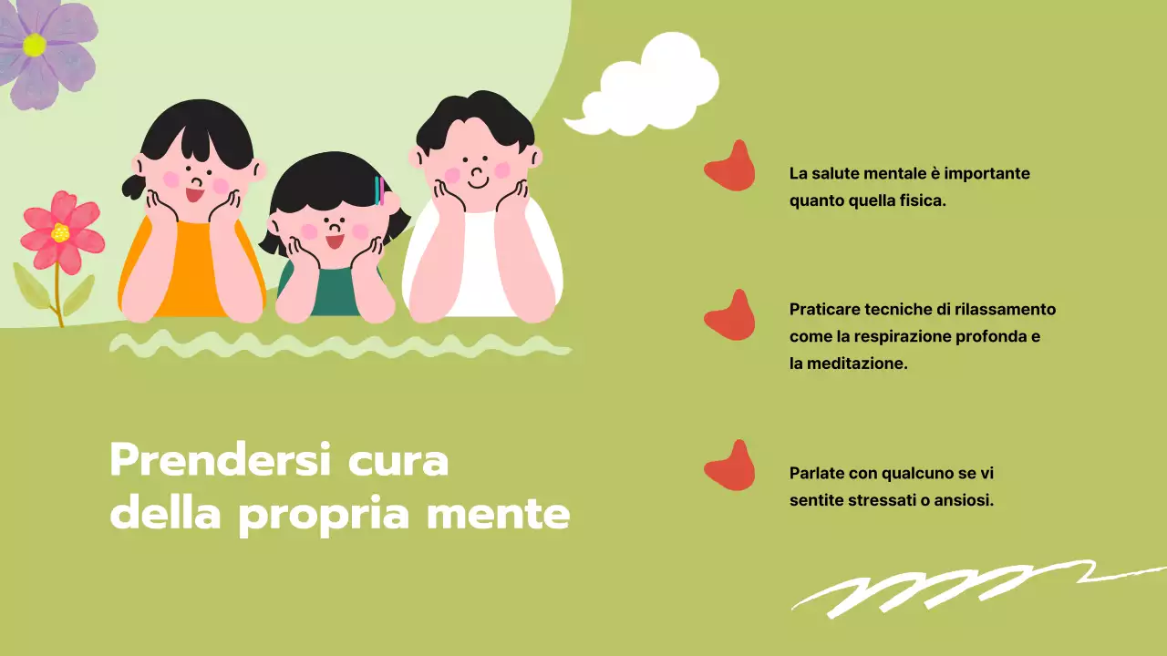 Materiale del corso di nutrizione e vita sana Green Simple