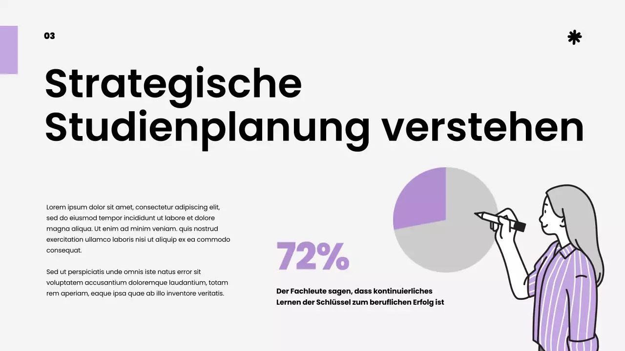 Lila Weiß Einfaches Strategisches Studium Unterrichtsmaterialien