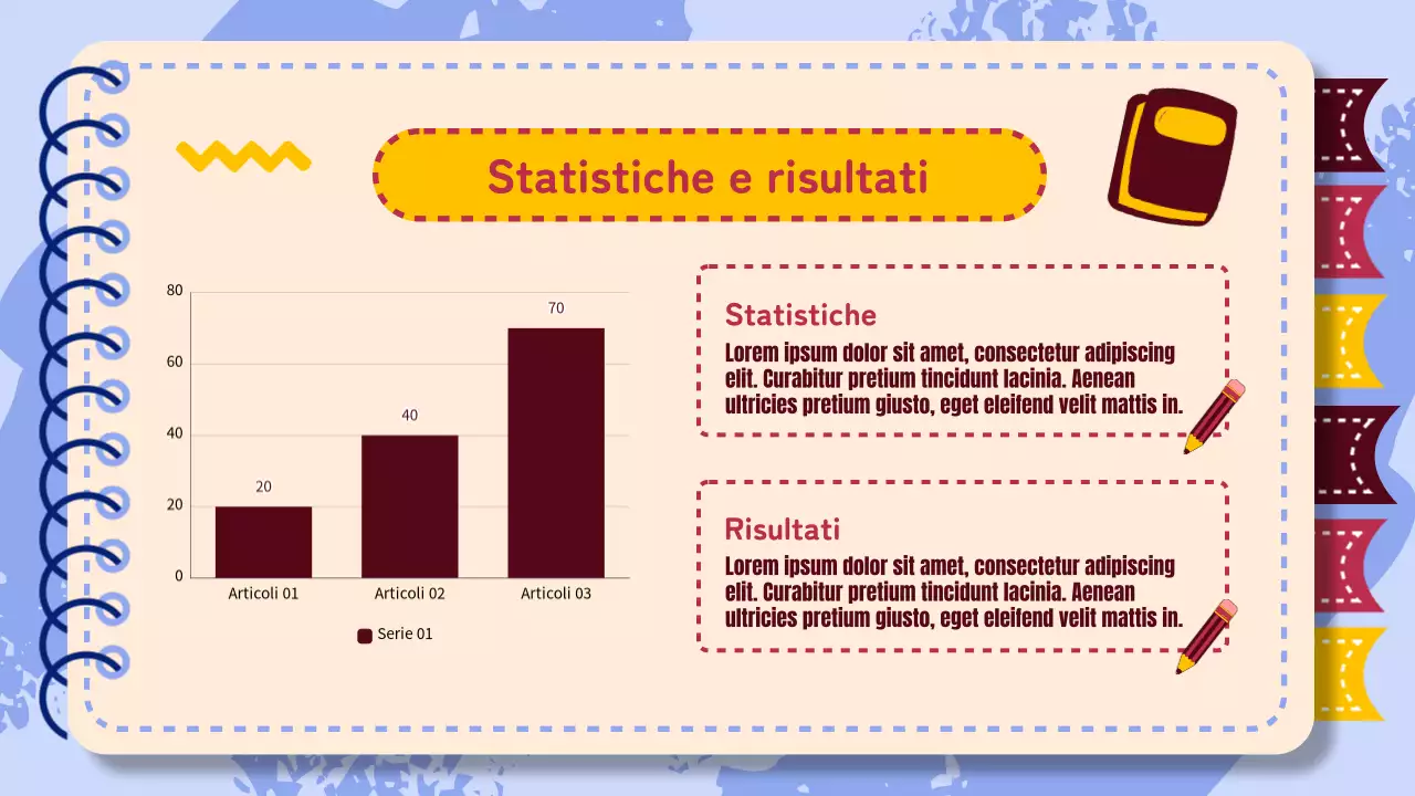 Materiale di studio per il progetto di gruppo di animazione viola