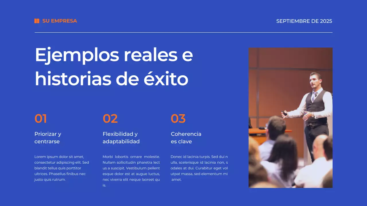 Blue Simple Time Management Plan Material de estudio