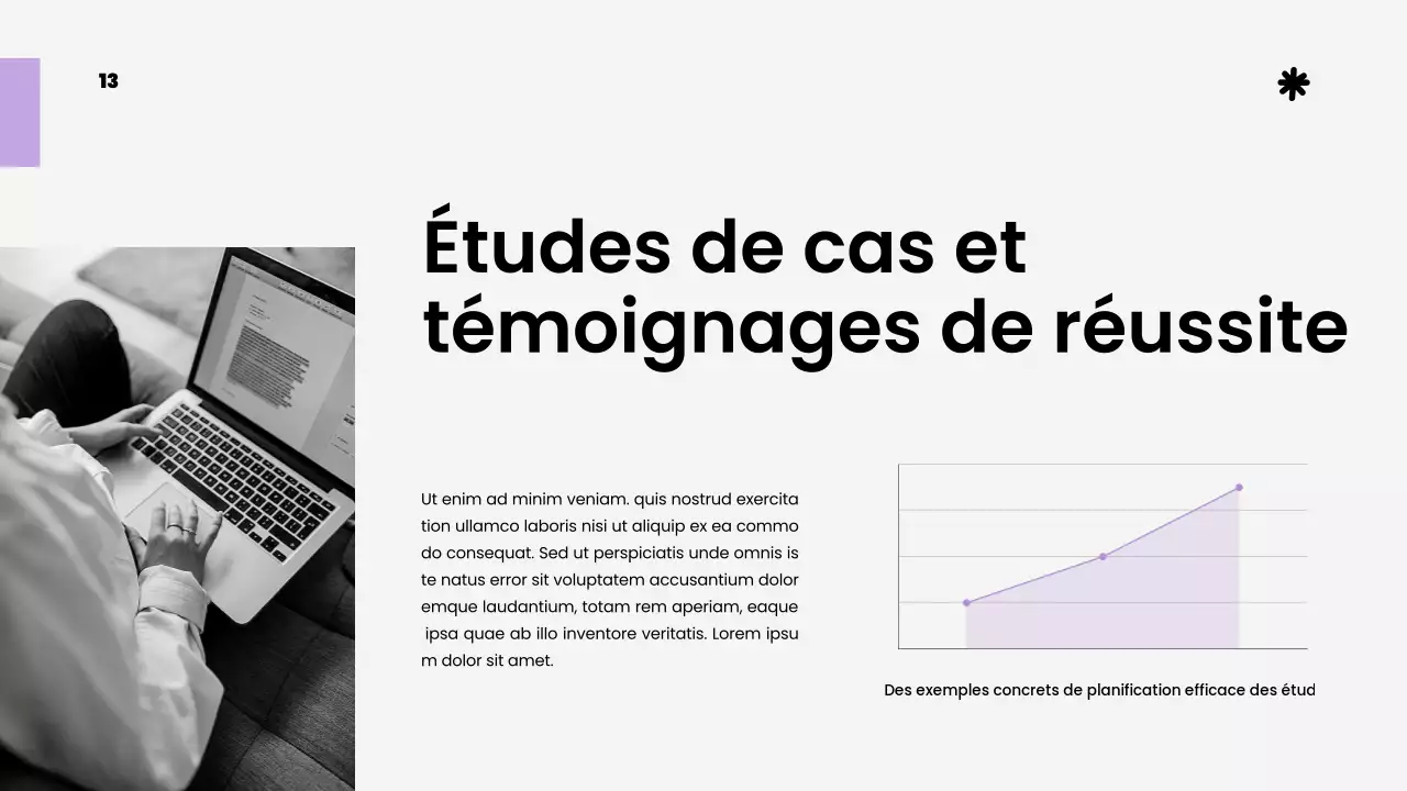 Purple White Simple Strategic Study Class Materials (matériel d'étude stratégique simple)