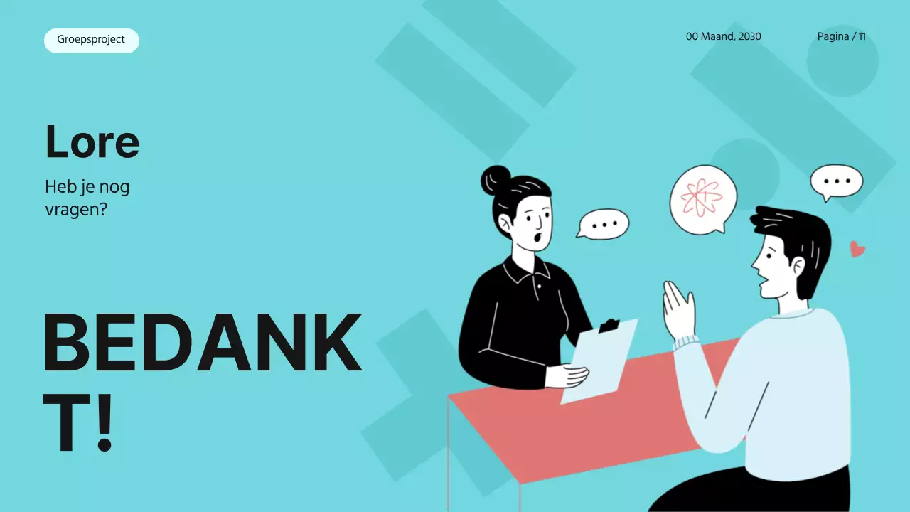 Blauw Roze Wit Eenvoudig Modern Groepsproject Wiskunde Studiemateriaal