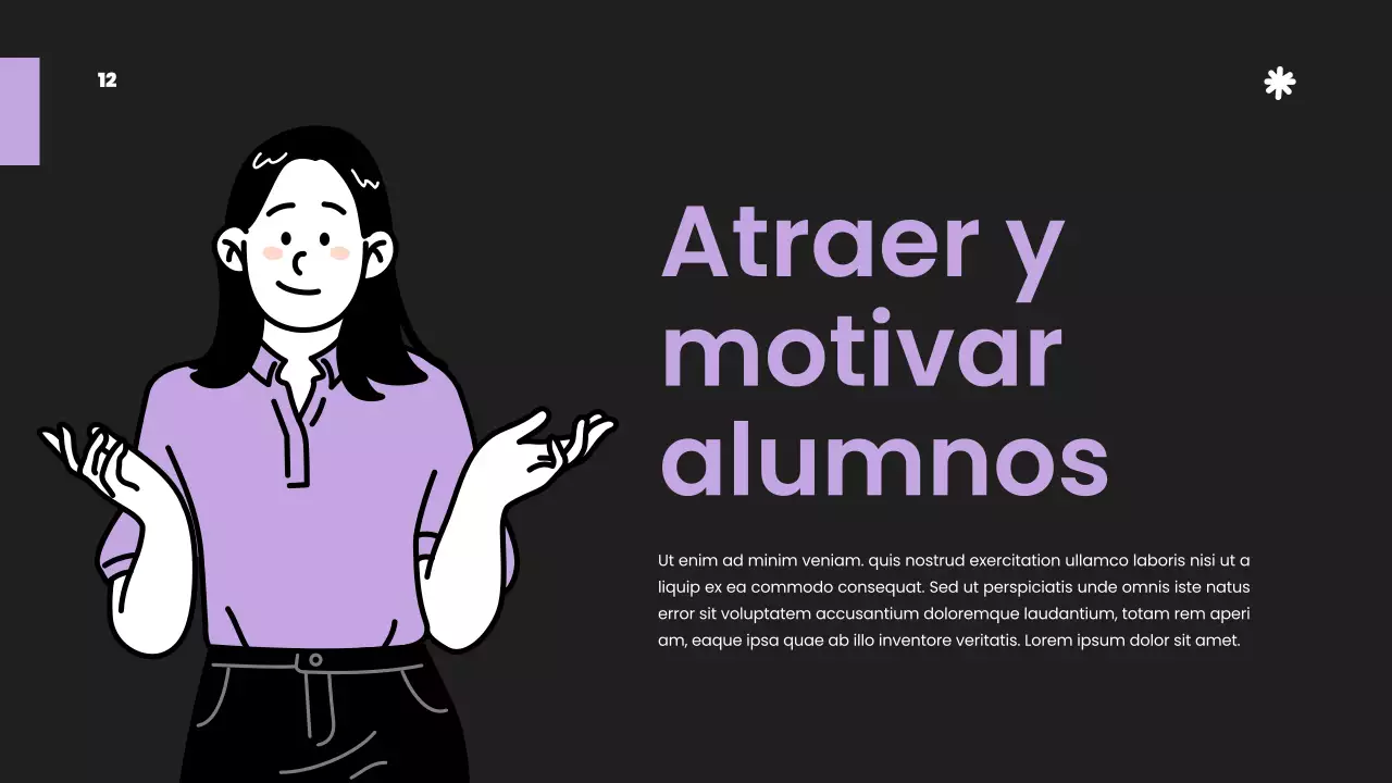 Púrpura Blanco Simple Estratégico Estudio Materiales de clase