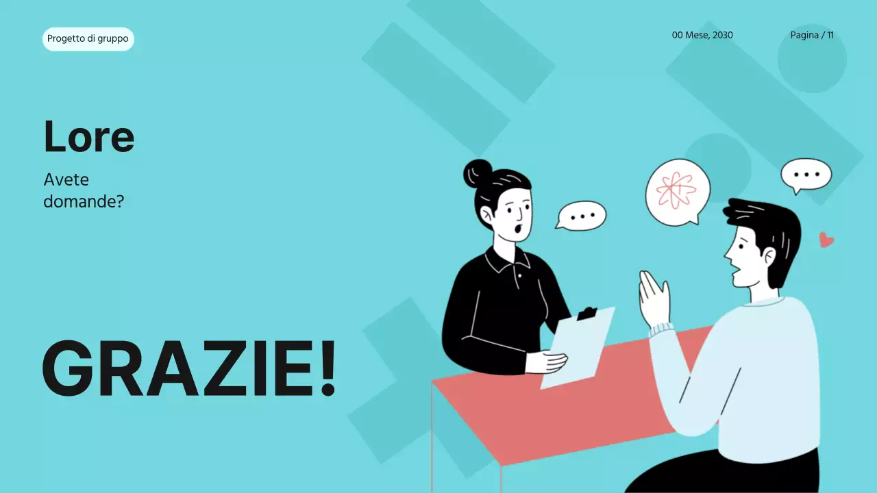 Blu Rosa Bianco Semplice Progetto di gruppo moderno Materiale di studio per la matematica