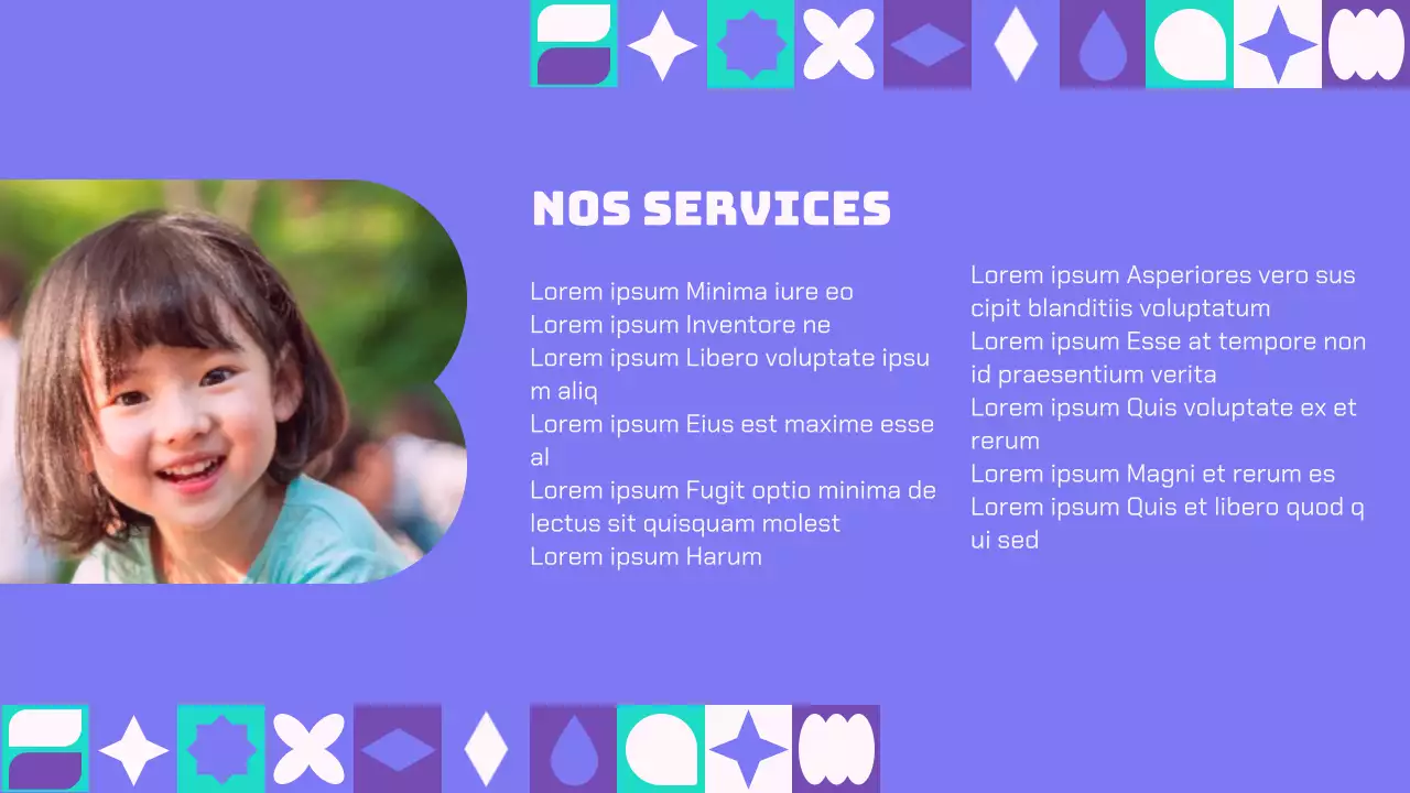 Purple And Green Modern Healthcare Solutions Présentation de l'entreprise