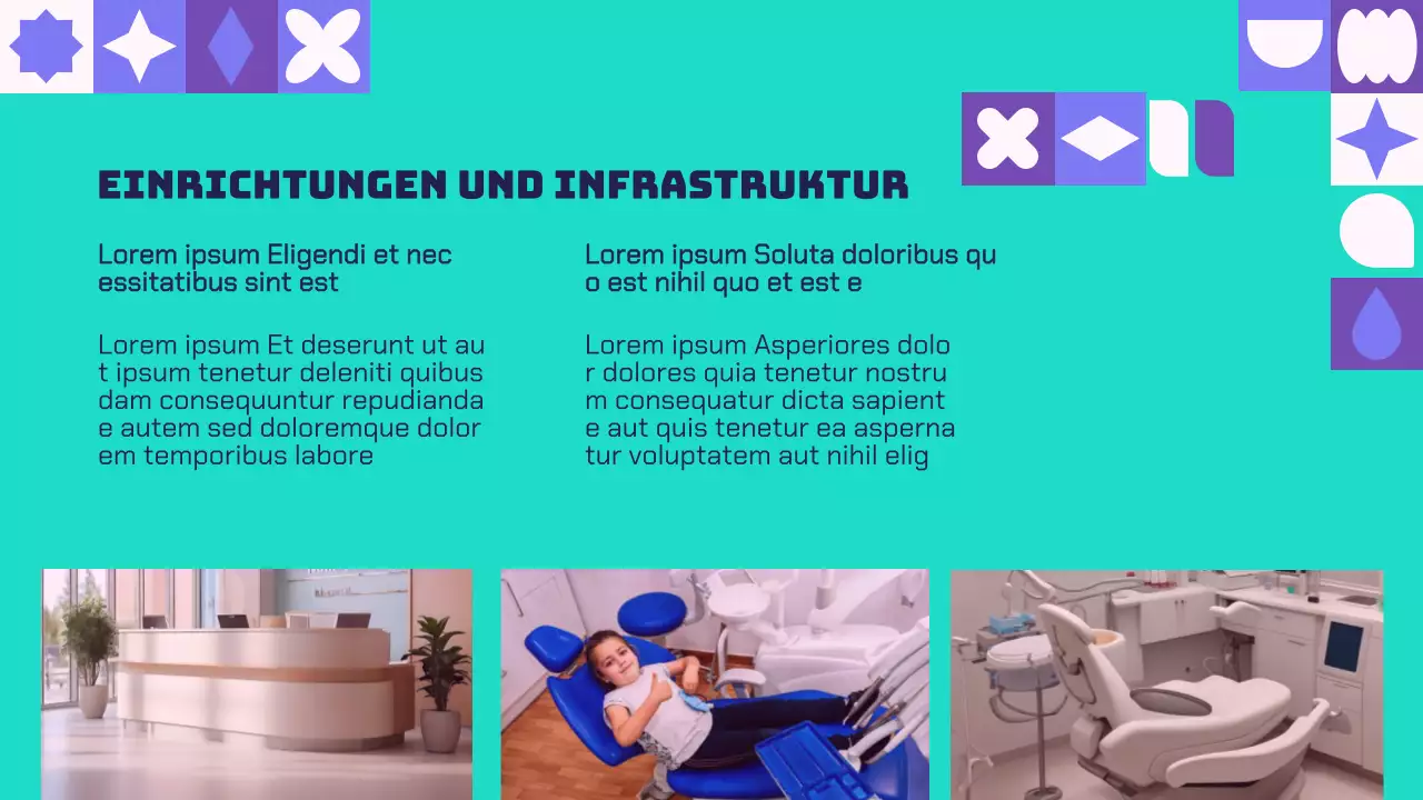 Purple And Green Modern Healthcare Solutions Unternehmensvorstellung