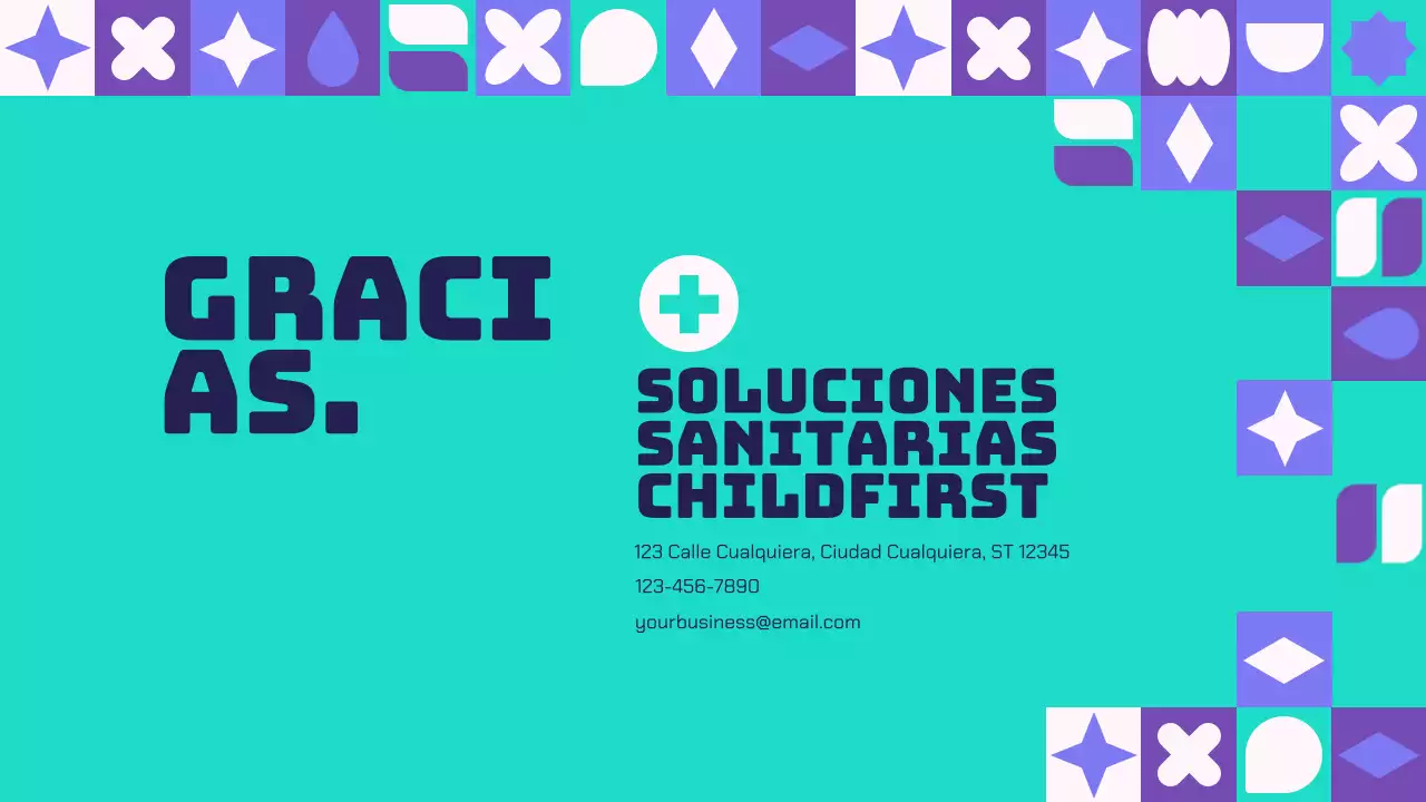 Purple And Green Modern Healthcare Solutions Presentación de la empresa