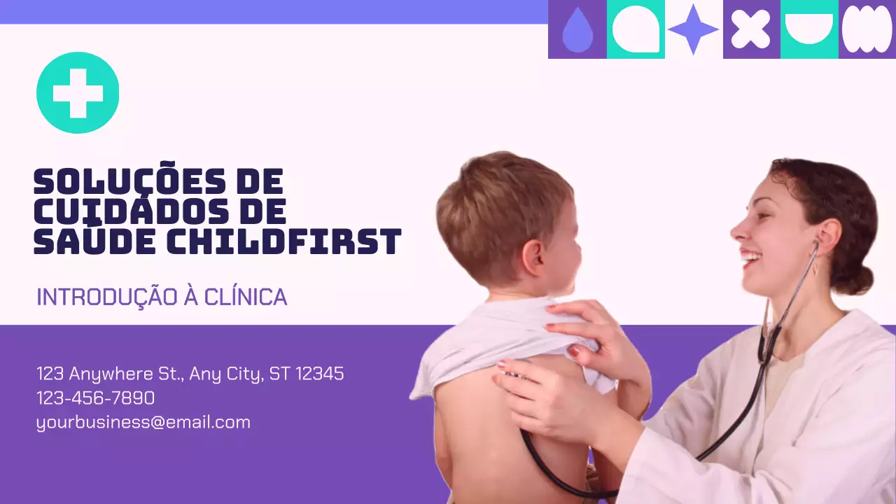 Introdução da empresa Purple and Green Modern Healthcare Solutions