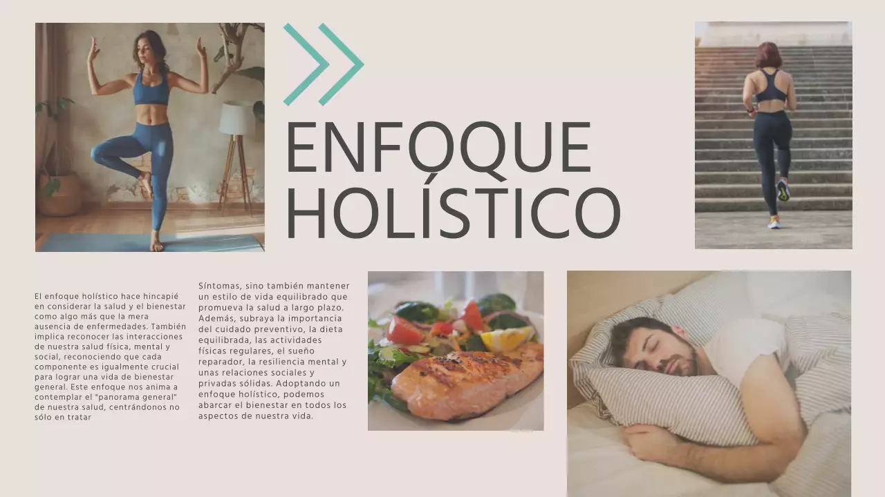 Azul y amarillo Material para seminarios web sobre salud y bienestar modernos