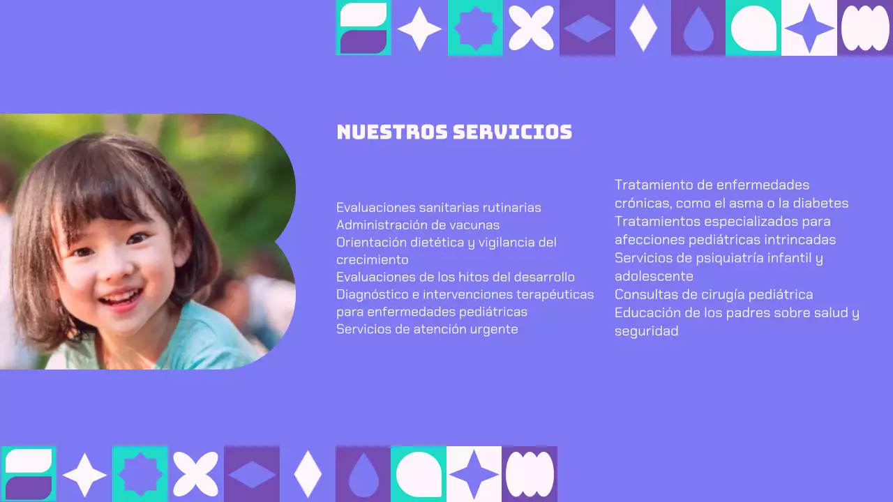 Purple And Green Modern Healthcare Solutions Presentación de la empresa