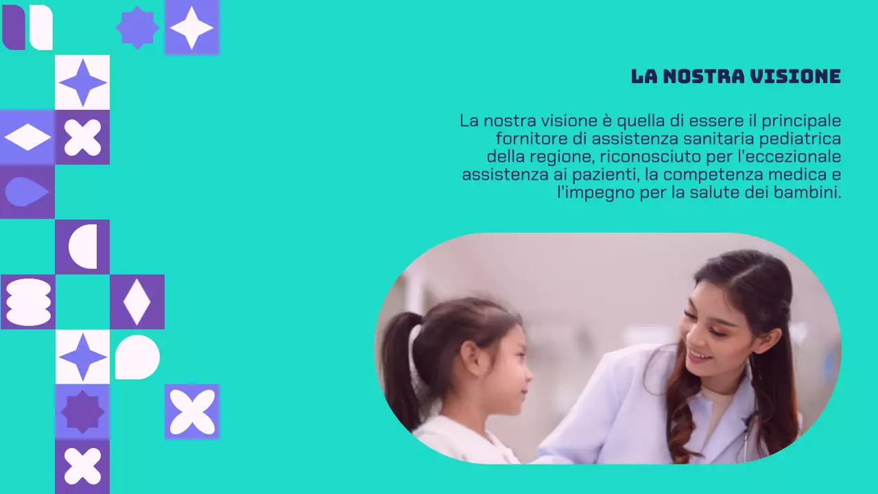 Purple And Green Modern Healthcare Solutions Introduzione aziendale