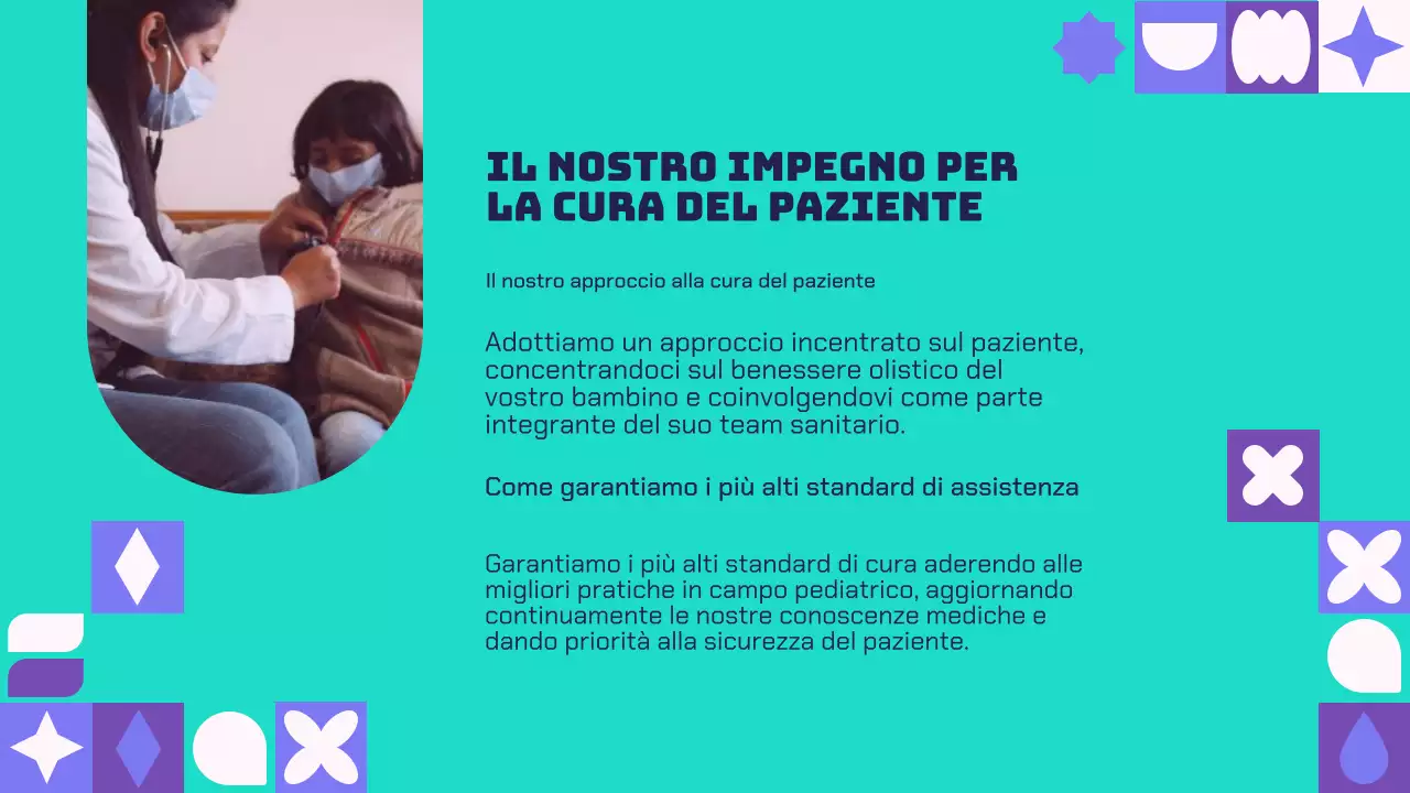 Purple And Green Modern Healthcare Solutions Introduzione aziendale