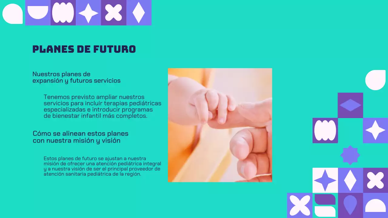 Purple And Green Modern Healthcare Solutions Presentación de la empresa