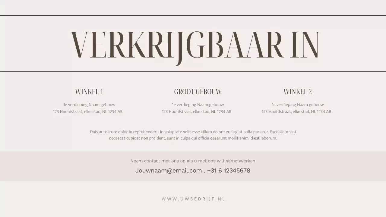 Ivory Minimal Elegant Fashion Collectie Catalogus Introductie