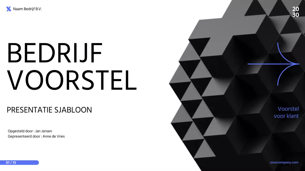 Paars Zwart Minimal Modern Zakelijk Voorstel Presentatie Inleiding