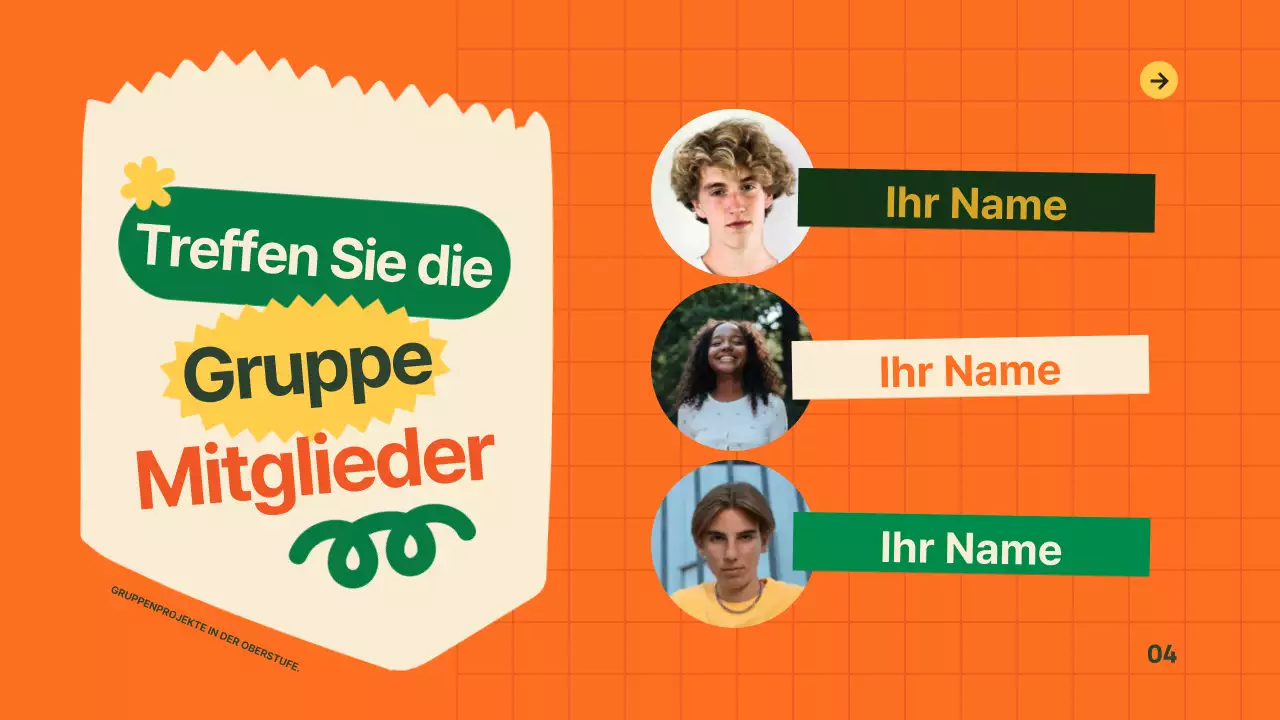 Grün Gelb Modern Leitfaden für gute Abfallwirtschaft