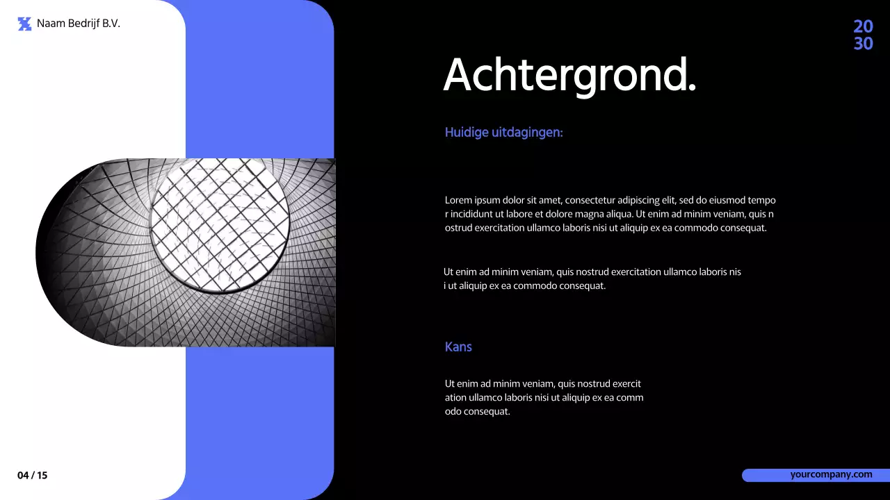 Paars Zwart Minimal Modern Zakelijk Voorstel Presentatie Inleiding