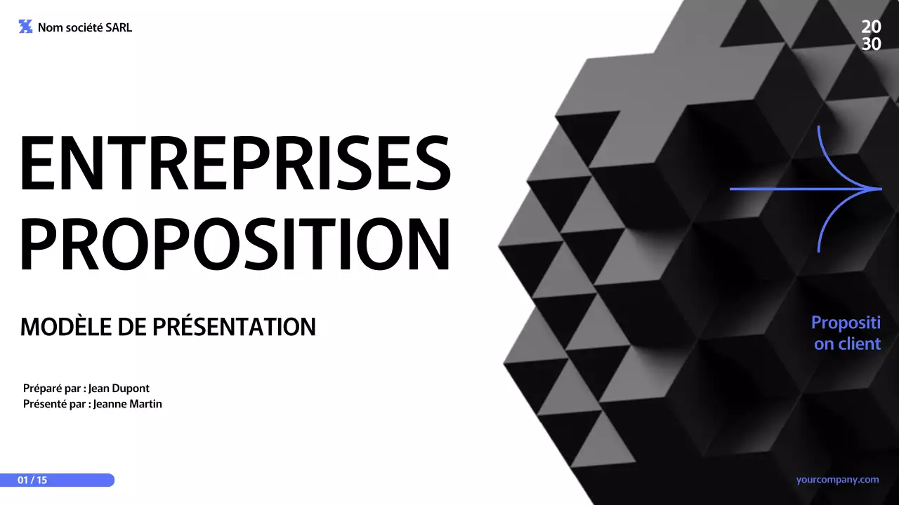 Purple Black Minimal Modern Business Proposal Presentation Introduction