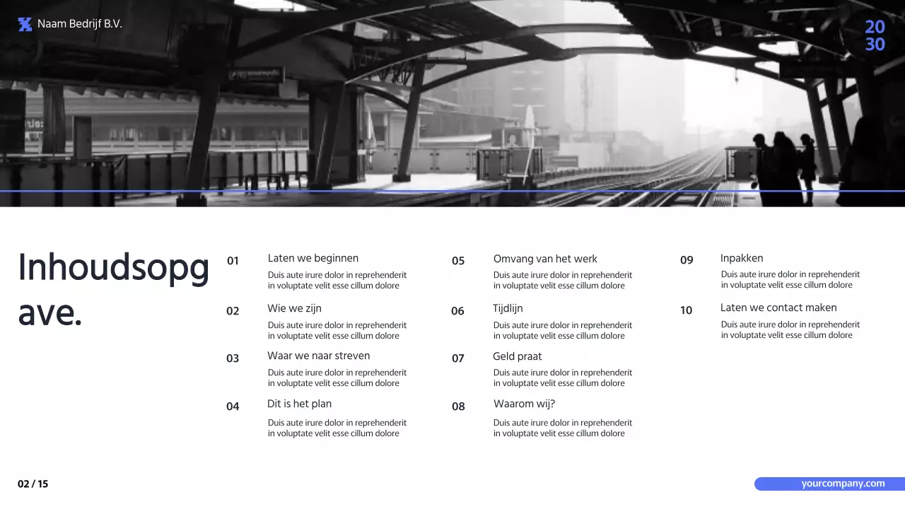 Paars Zwart Minimal Modern Zakelijk Voorstel Presentatie Inleiding