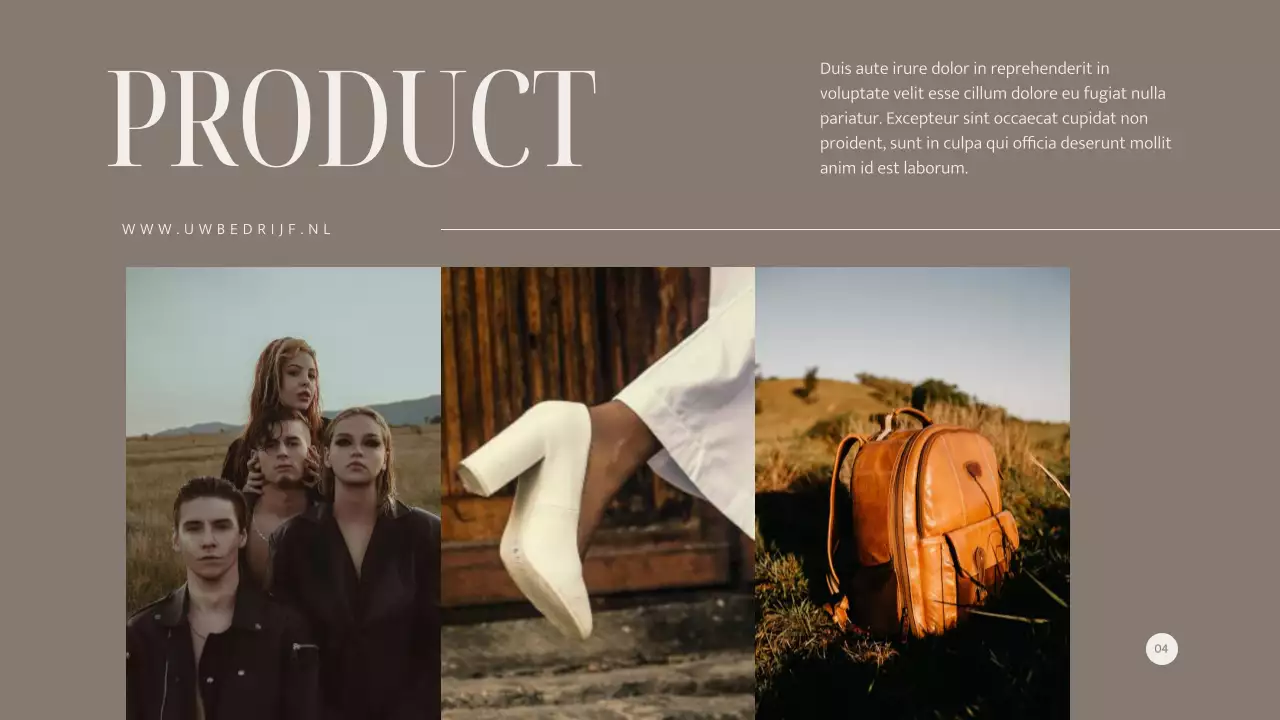 Ivory Minimal Elegant Fashion Collectie Catalogus Introductie