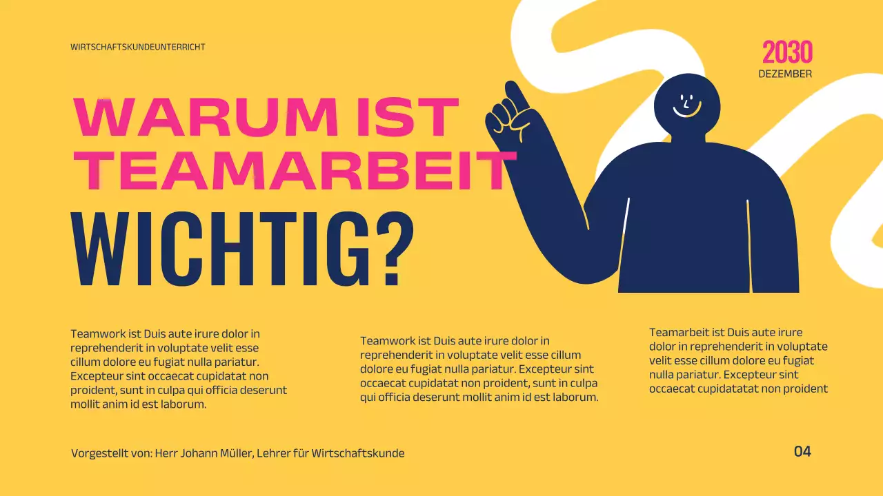 Rosa Blau Modern Geometric Education Die Kraft der Teamarbeit Einleitung