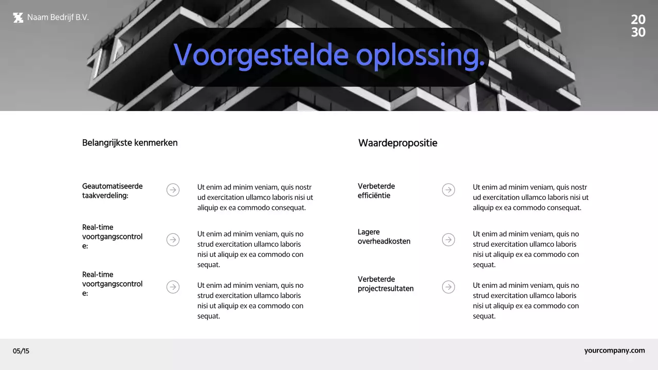Paars Zwart Minimal Modern Zakelijk Voorstel Presentatie Inleiding
