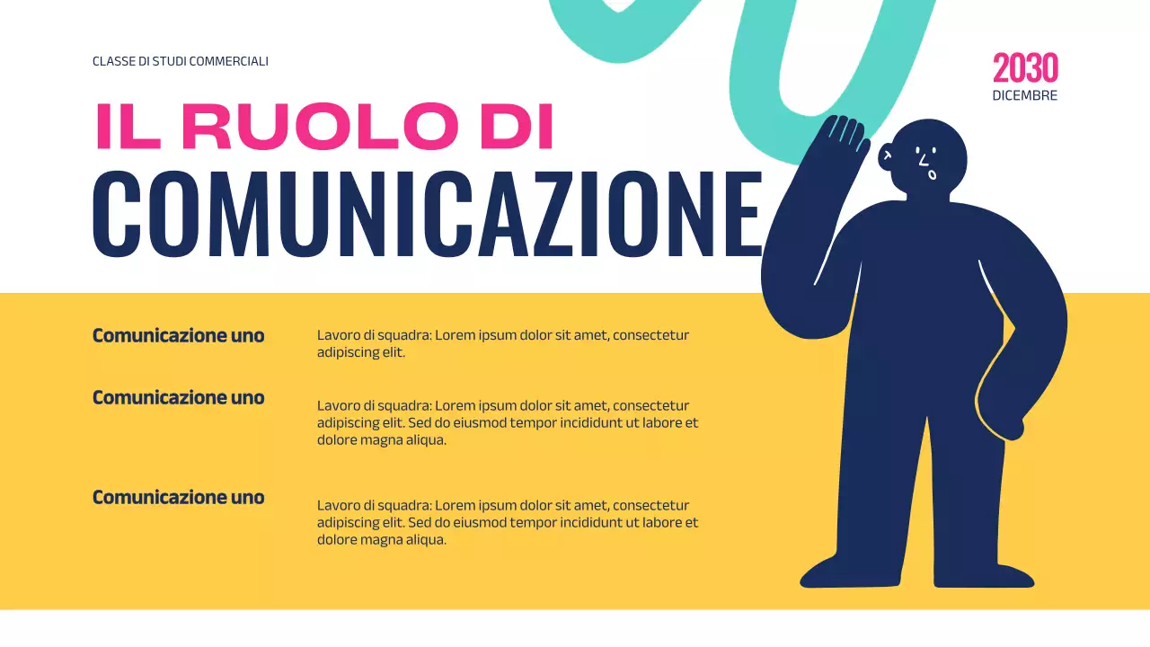 Rosa Blu Educazione geometrica moderna Il potere del lavoro di squadra Introduzione