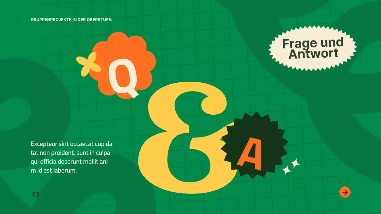 Grün Gelb Modern Leitfaden für gute Abfallwirtschaft