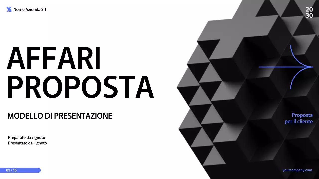 Viola Nero Minimal Modern Business Proposal Presentazione Introduzione