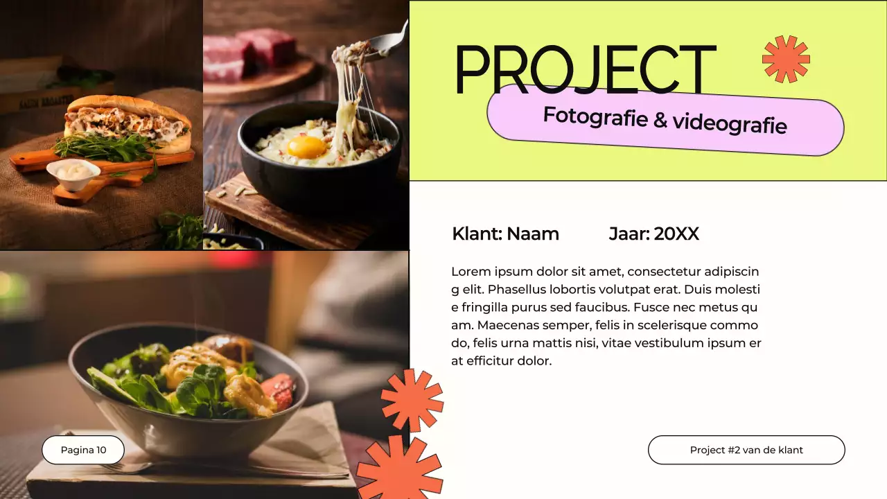 Orange and Purple Design Studio Bedrijfsprofiel Introductie