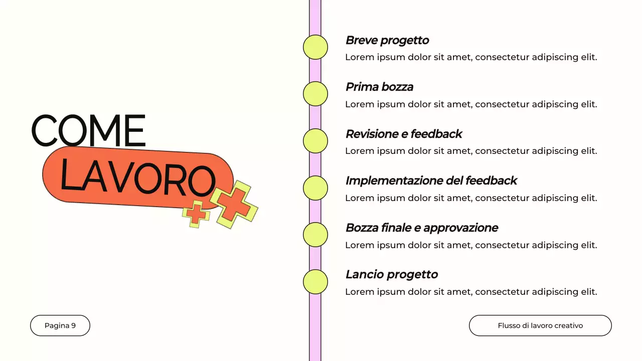 Orange and Purple Design Studio Profilo aziendale Introduzione