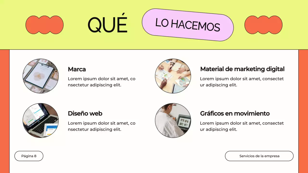 Orange and Purple Design Studio Perfil de la empresa Introducción