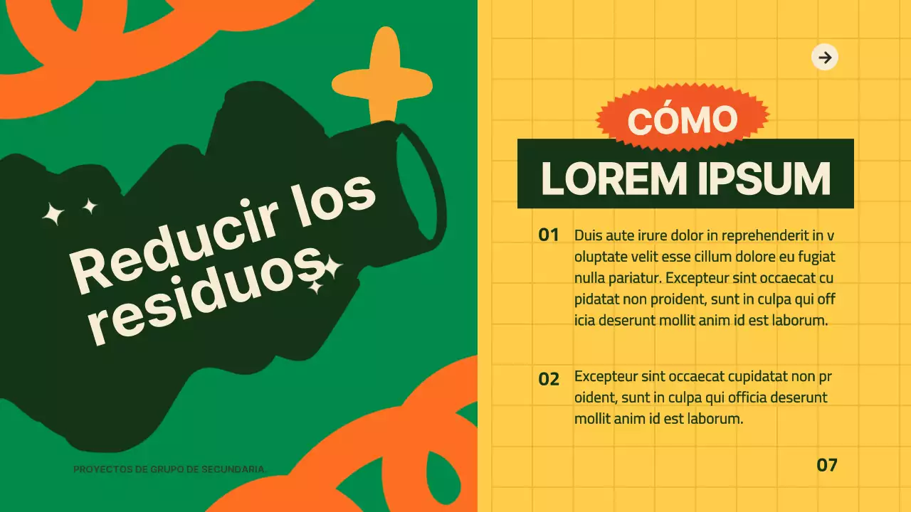 Verde Amarillo Guía moderna de buena gestión de residuos